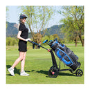 3 Wheels Folding Golf Push Cart For Outdoor Use