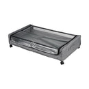 2X Under Bed Rolling Storage Container With Wheels Bag Organizer