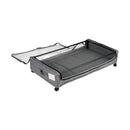 2X Under Bed Rolling Storage Container With Wheels Bag Organizer