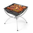 3 In 1 Portable Firewood Charcoal Fire Pit With Stainless Steel Grills
