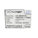 Cameron Sino Cs Smi257Xl 1900Mah Battery For Samsung Serrano Mobile
