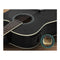 41 Inch Electric Acoustic Guitar Wooden Classical Full Size Capo Black