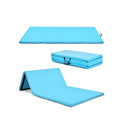 Folding Gymnastics Mat With Carrying Handles For Home Gym Fitness