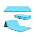 Folding Gymnastics Mat With Carrying Handles For Home Gym Fitness