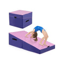Gymnastics Tumbling Mat With Epe Foam And Non Slip Pvc Leather