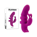 Playboy Pleasure Lend A Hand Purple Usb Rechargeable Finger Vibrator