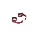 Ouch Halo Handcuff With Connector Burgundy Restraint