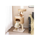 Cat Tree With Hanging Basket And Ladder For Indoor Cats