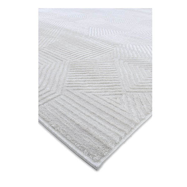 Hazel White Rug