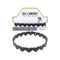 Sex And Mischief Heart Day Collar Black Collar