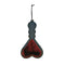 Sex And Mischief Enchanted Heart Paddle Red Black Paddle