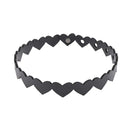 Sex And Mischief Heart Day Collar Black Collar