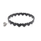 Sex And Mischief Heart Day Collar Black Collar
