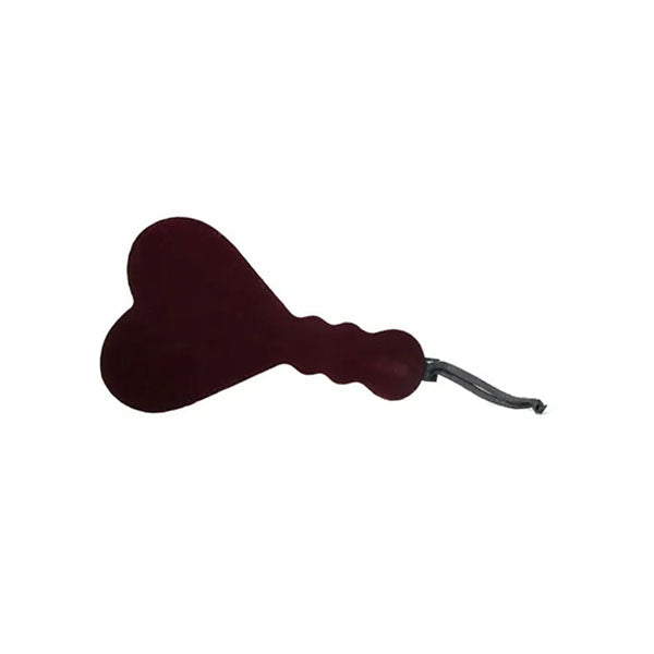 Sex And Mischief Enchanted Heart Paddle Red Black Paddle