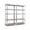 Heavy Duty Storage Rack With Adjustable Shelves For Home And Garage