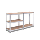 Heavy Duty Storage Rack With Adjustable Shelves For Home And Garage