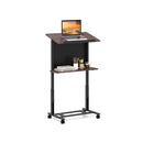Height Adjustable Rolling Podium Stand