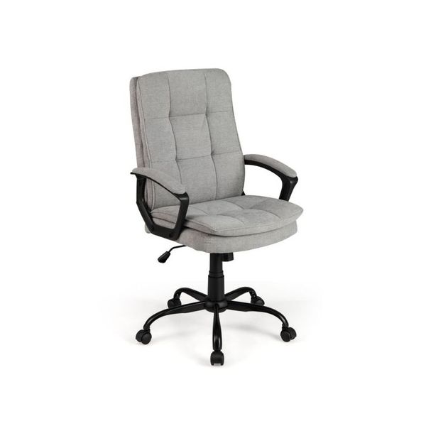 Height Adjustable Chair With Rocking Function And Armrest