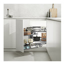 Diamond Pro Magic Corner Pull Out Kitchen Storage Left Opening