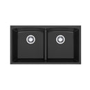 Double Bowl Kitchen Sink Granite Composite 840Mm