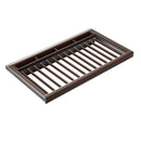 B Series Pull Out Trouser Belt Rack Holds 14 Pairs Natural Finish