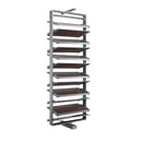 A Series Rotating Shoe Rack 12 Tier Cabinet Classic Tray Style