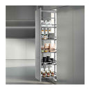 Diamond Pro Pull Out Pantry Unit 300Mm Cabinet 5 Trays