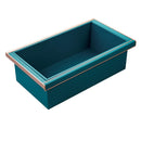 B Series Pull Out Wardrobe Basket Deep Fits 900Mm Cabinet Teal Finish
