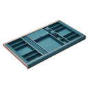 B Series Pull Out Accessories Storage Fits 900Mm Cabinet Teal Finish