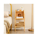Modern Natural Bamboo Organizer Shelf For Home Office