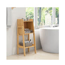 Modern Natural Bamboo Organizer Shelf For Home Office