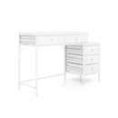 Computer Desk With 5 Drawers And Side File Cabinet