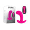 Selopa Hooking Up Pink Rechargeable Vibrator With Wireless Remote