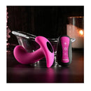 Selopa Hooking Up Pink Rechargeable Vibrator With Wireless Remote