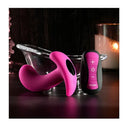 Selopa Hooking Up Pink Rechargeable Vibrator With Wireless Remote