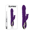 Playboy Pleasure Hop To It Purple Usb Rechargeable Rabbit Vibrator