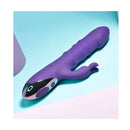 Playboy Pleasure Hop To It Purple Usb Rechargeable Rabbit Vibrator