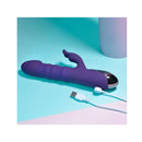 Playboy Pleasure Hop To It Purple Usb Rechargeable Rabbit Vibrator