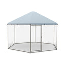 Chicken Run House Spire-shaped Cage With Wire Mesh And Lockable Door