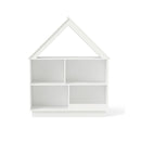 Kids Dollhouse Bookshelf 3 Tier House Shaped Storage Organizer