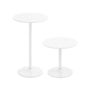 Round Bistro Cocktail Tall Coffee Table High Top Pub Table