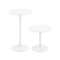 Round Bistro Cocktail Tall Coffee Table High Top Pub Table