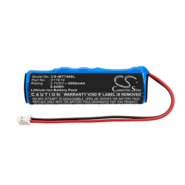 Cameron Sino Cs Ibt740Sl 2600Mah Replacement Battery For Ihome