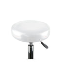 Swivel Salon Barstool Hairdressing White