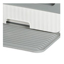 Fully Enclosed Cat Litter Box Mat Grey