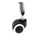 Swivel Salon Barstool Hairdressing White