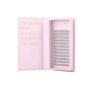 Miosh Eyelash Extensions 3D Premade Volume Short Stem Eye Lash D Curl