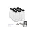 Kitchee 12X 60Ml Small Glass Bottles With Lids