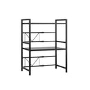 Kitchee Microwave Double Shelf Expanding Storage Rack
