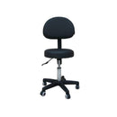 Salon Stool Adjust Swivel Chair With Back Pedicure Beauty Hairdressing